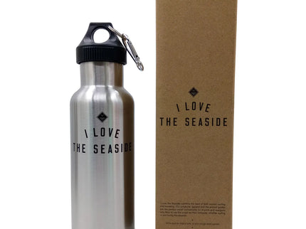 I Love The Seaside I Love The Seaside Thermosfles Brushed Aluminium