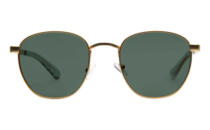 I-Sea I-Sea Cooper Zonnebril Gold / Green Polarized Lens