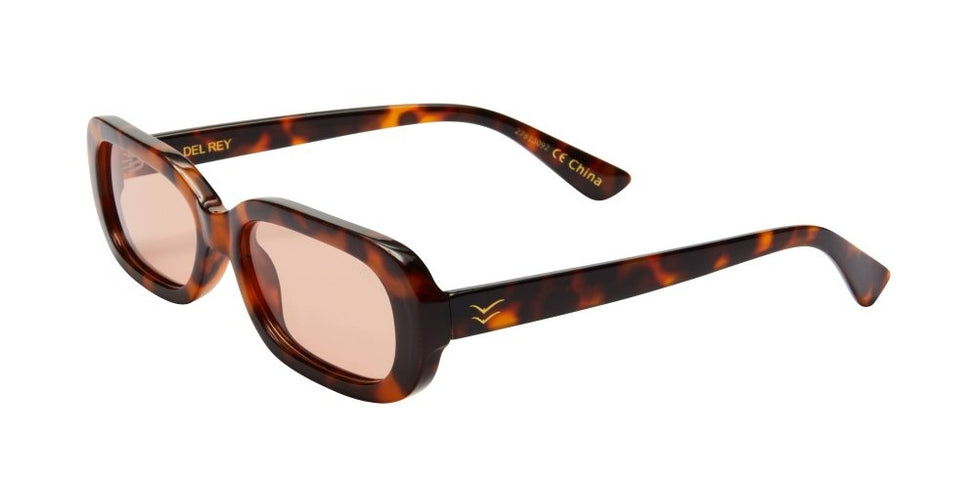 I-Sea I-Sea Del Rey-Tau Zonnebril Tortoise / Peach Polarized Lens
