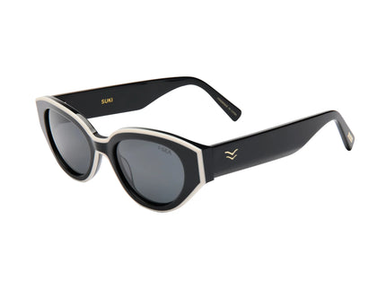 I-Sea I-Sea Suki Zonnebril Black Acetate / Smoke Polarized