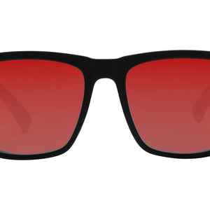I-Sea I-Sea Wyatt Zonnebril Black / Red Mirror Polarized Lens
