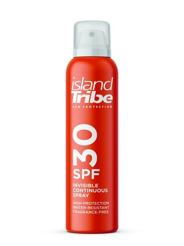 Island Tribe Island Tribe SPF 30 Continuous Clear Gel Spray Zonnebrand 320 ml