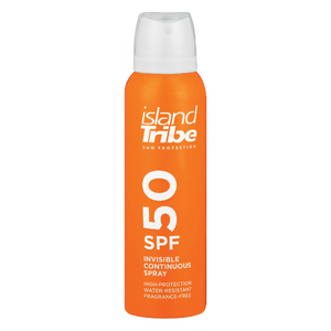Island Tribe Island Tribe SPF 50 Continuous Clear Gel Spray Zonnebrand 125 ml