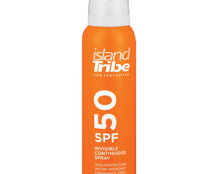 Island Tribe Island Tribe SPF 50 Continuous Clear Gel Spray Zonnebrand 125 ml