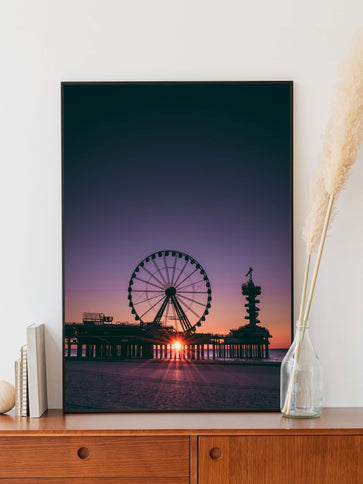 Jop Hermans Jop Hermans Scheveningen Sunset Poster