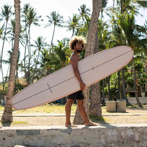 Kai Sallas Kai Sallas 9'4 Tsunami Thunderbolt Silver Longboard Taupe