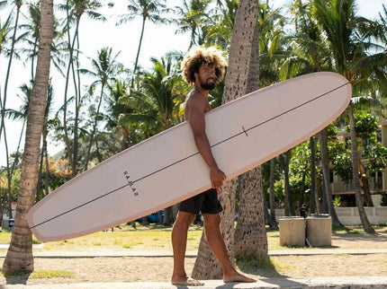 Kai Sallas Kai Sallas 9'4 Tsunami Thunderbolt Silver Longboard Taupe