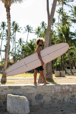 Kai Sallas Kai Sallas 9'4 Tsunami Thunderbolt Silver Longboard Taupe