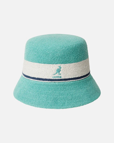 Kangol Kangol Bermuda Stripe Bucket Hat Aquatic