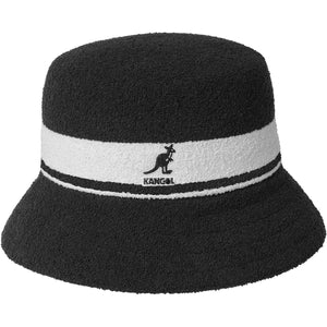 Kangol Kangol Bermuda Stripe Bucket Hat Black