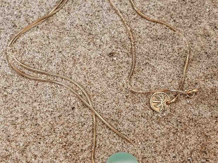 Laguna Treasures Laguna Treasure Sublime Zeeglas Ketting Goud
