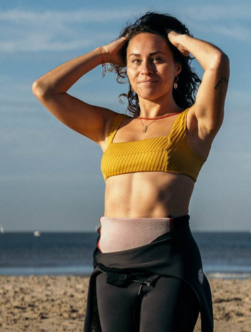 Laguna Treasures Laguna Treasures Bamboekoraal Kralen Ketting Rood