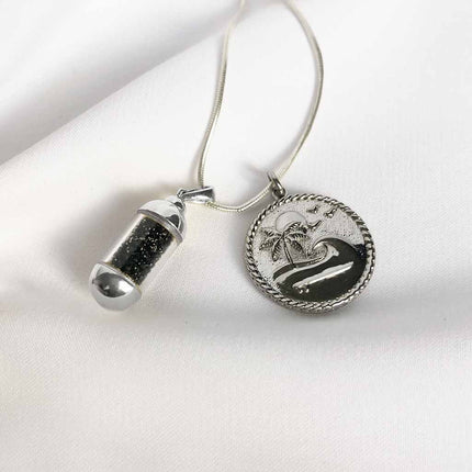 Laguna Treasures Laguna Treasures Beach Pendant Island Vibes Zilver