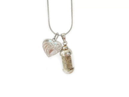 Laguna Treasures Laguna Treasures Beach Pendant Ketting Oceanlover Zilver