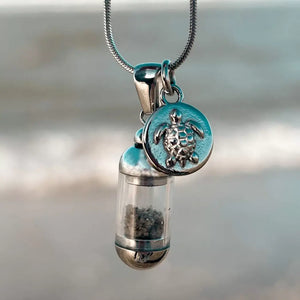 Laguna Treasures Laguna Treasures Beach Pendant Zeester & Schildpad Zilver