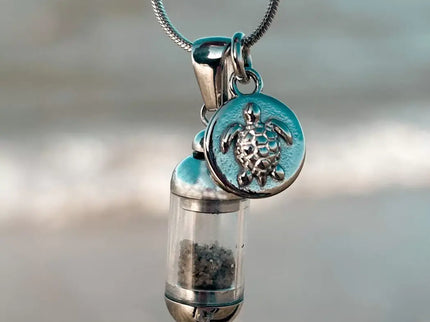 Laguna Treasures Laguna Treasures Beach Pendant Zeester & Schildpad Zilver