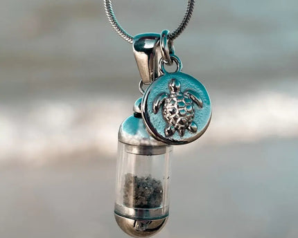 Laguna Treasures Laguna Treasures Beach Pendant Zeester & Schildpad Zilver
