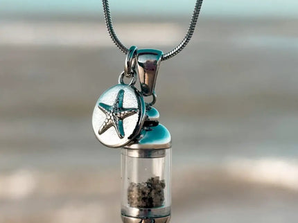 Laguna Treasures Laguna Treasures Beach Pendant Zeester & Schildpad Zilver