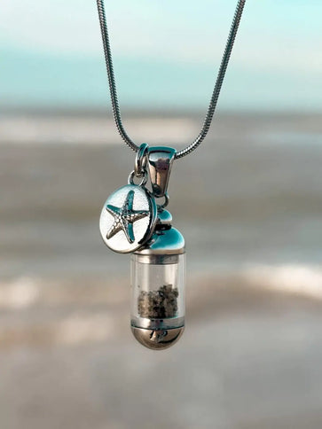 Laguna Treasures Laguna Treasures Beach Pendant Zeester & Schildpad Zilver