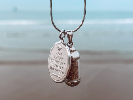 Laguna Treasures Laguna Treasures Beach Pendant Zilver met Kitegirl