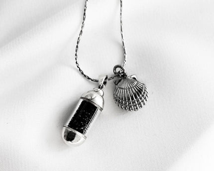 Laguna Treasures Laguna Treasures Beach Pendant Zilver met Schelp