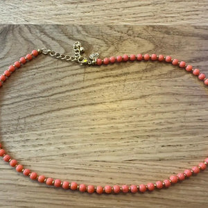Laguna Treasures Laguna Treasures Bidart Ketting Oranje Goud