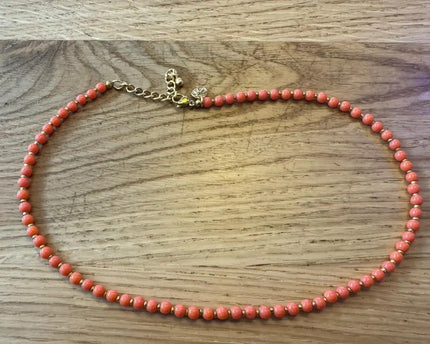 Laguna Treasures Laguna Treasures Bidart Ketting Oranje Goud