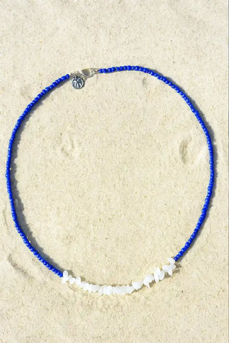 Laguna Treasures Laguna Treasures Blue Current Ketting Kobalt Blauw