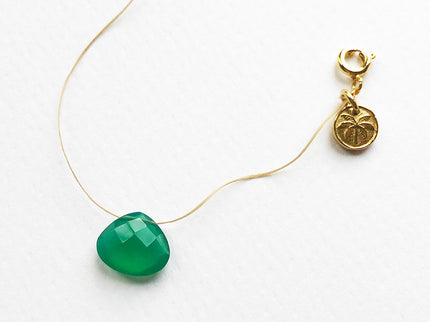 Laguna Treasures Laguna Treasures Druppel Ketting Laguna Groen