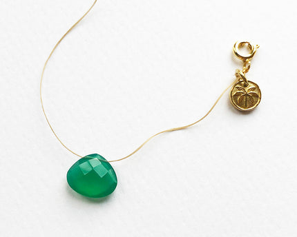 Laguna Treasures Laguna Treasures Druppel Ketting Laguna Groen