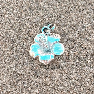 Laguna Treasures Laguna Treasures Hibiscus Hanger Zilver