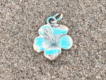Laguna Treasures Laguna Treasures Hibiscus Hanger Zilver