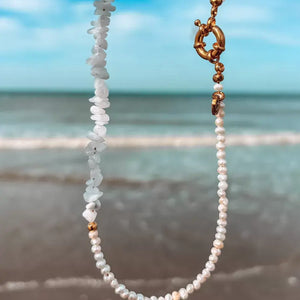 Laguna Treasures Laguna Treasures Iced Parel Ketting