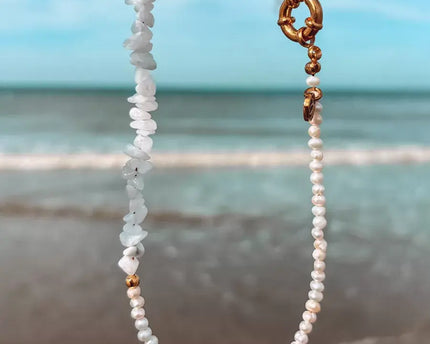 Laguna Treasures Laguna Treasures Iced Parel Ketting