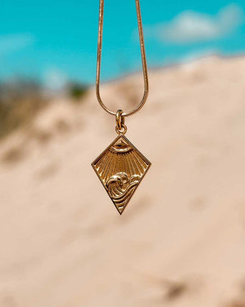 Laguna Treasures Laguna Treasures Oceaan Ketting Follow The Sun Goud