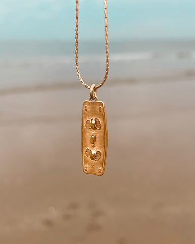 Laguna Treasures Laguna Treasures Oceaan Ketting Kiteboard Goud