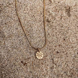 Laguna Treasures Laguna Treasures Oceaan Ketting Mini Palm Goud