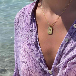 Laguna Treasures Laguna Treasures Oceaan Ketting My Loves Goud