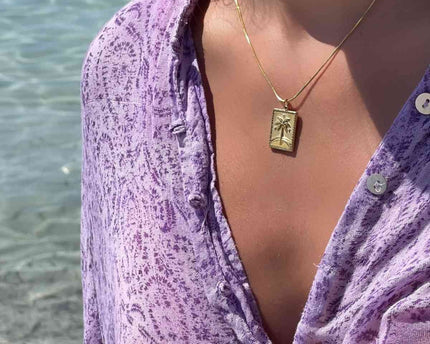 Laguna Treasures Laguna Treasures Oceaan Ketting My Loves Goud