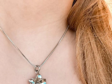 Laguna Treasures Laguna Treasures Oceaan Ketting Plumeria Zilver