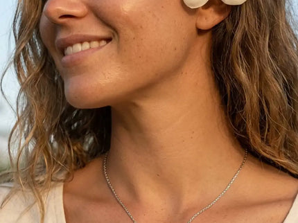 Laguna Treasures Laguna Treasures Oceaan Ketting Plumeria Zilver
