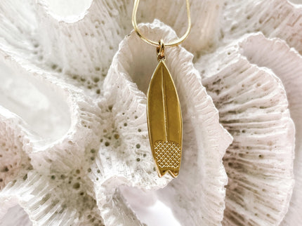 Laguna Treasures Laguna Treasures Oceaan Ketting Surfboard Goud