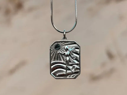 Laguna Treasures Laguna Treasures Oceaan Ketting Surfgirl Zilver