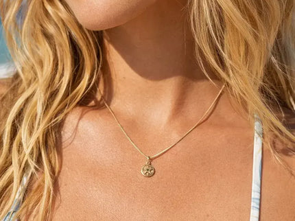 Laguna Treasures Laguna Treasures Oceaan Ketting Zeester & Schildpad Goud
