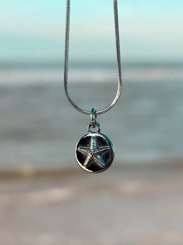 Laguna Treasures Laguna Treasures Oceaan Ketting Zeester & Schildpad Zilver