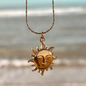 Laguna Treasures Laguna Treasures Oceaan Ketting Zon & Maan Goud