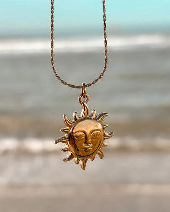 Laguna Treasures Laguna Treasures Oceaan Ketting Zon & Maan Goud