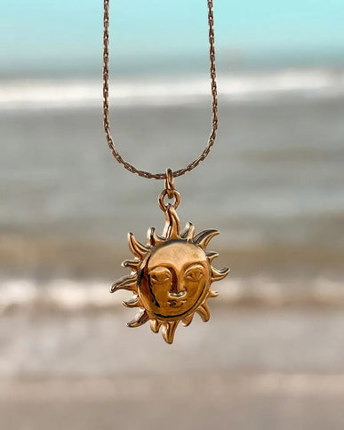 Laguna Treasures Laguna Treasures Oceaan Ketting Zon & Maan Goud