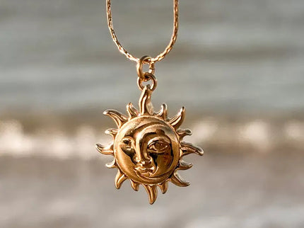 Laguna Treasures Laguna Treasures Oceaan Ketting Zon & Maan Goud
