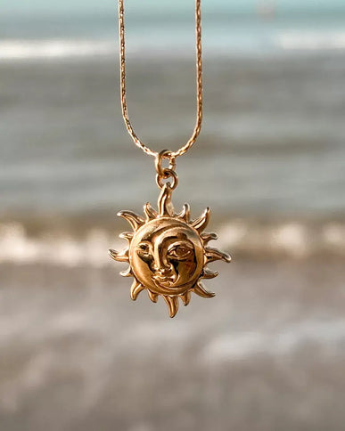 Laguna Treasures Laguna Treasures Oceaan Ketting Zon & Maan Goud